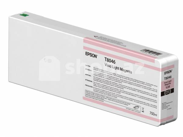 Kartric Epson Singlepack Vivid Light Magenta T804600 UltraChrome HDX/HD 700ml