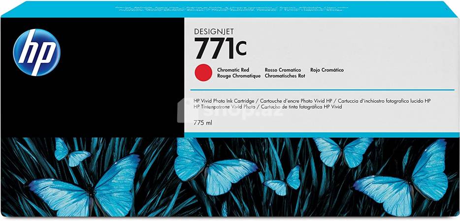 Kartric HP 771C 775-ml Chromatic Red DesignJet Ink
