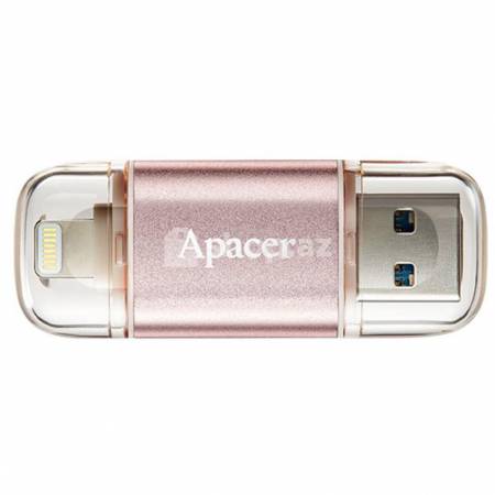 Fleş kart Apacer 64 GB  3.1 Gen1 Lightning AH190 Rose Gold (IOS & Mac)