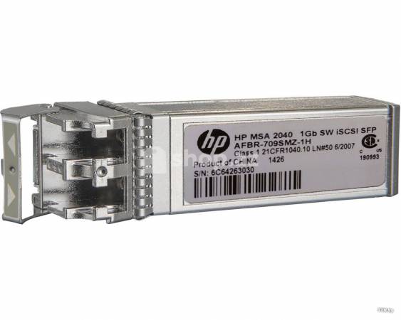 SFP modul HPE MSA 2040 1Gb Short Wave iSCSI + 4-Pack Transceiver
