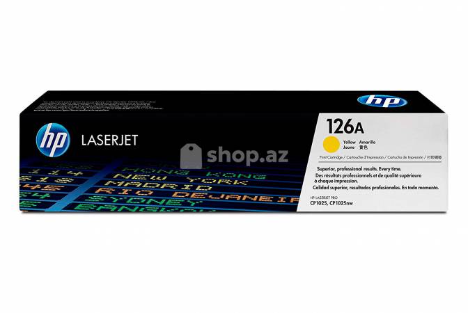  Toner HP 126A Yellow Original LaserJet