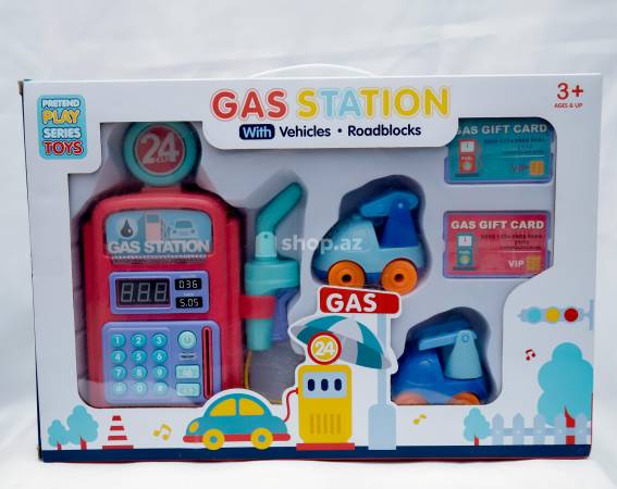 İnteraktiv oyuncaq Şirinlər Gas Station