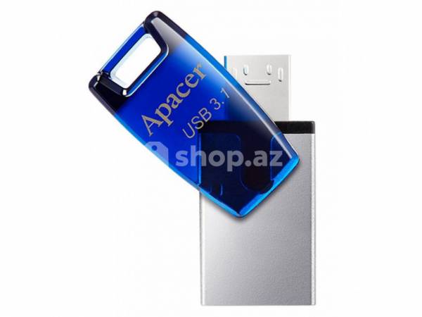 Fleş kart Apacer 16 GB 3.1 Gen1 micro AH179 Blue (Android)