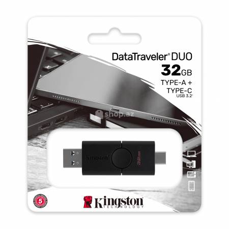 Fleş kart Kingston 32GB DataTraveler Duo