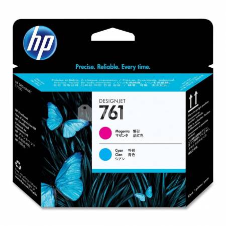  Çap edən başlıq HP 761 Magenta/Cyan Designjet