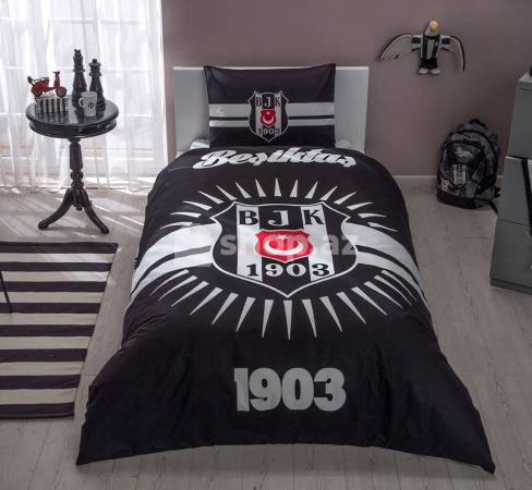Yataq dəsti Birnəfərlik Tac Beşiktaş Logo