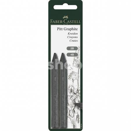  Qrafit Karandaş Pitt 2B/4B 129990 Faber Castell