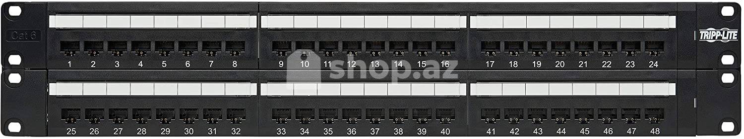 Patç-panel Tripp Lite 48-Port 2U Rack-Mount Cat6/Cat5 110 ( N252-048 )