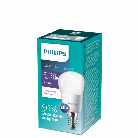  LED lampa Philips ESS 6.5-75W E14 840 P45NDFR RCA