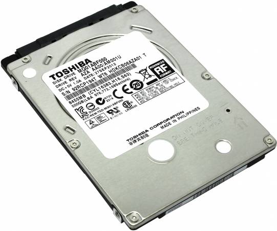 Sərt disk Toshiba 500G 2.5" SATA3.0 7mm 5400rpm