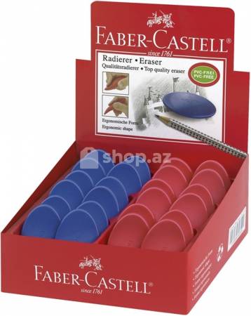  Pozan Faber Castell PVC-free Kosmo Mini red/blue  ( 1 ədəd )