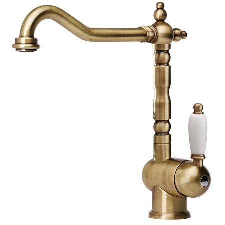  Mətbəx üçün su qarışdırıcısı Franke Old England spout side HP gold