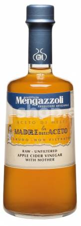  Sous Mengazzoli Raw-Unfiltered Apple Cider Vinegar with Mother Primula 500ml