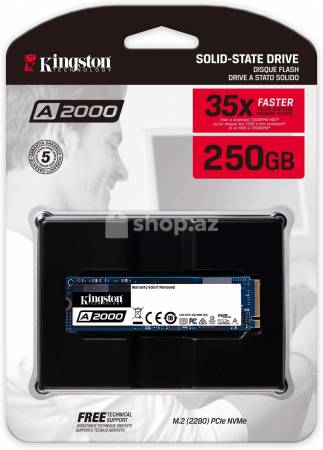 SSD Kingston 250 GB A2000 NVMe PCIe  ( SA2000M8/250G )