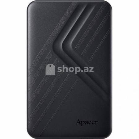 Sərt disk Apacer 1 TB USB 3.1 Portable  AC236 Black