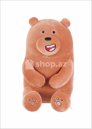 Yumşaq oyuncaq Miniso We Bare Bears-Lovely Sitting (Grizzly)