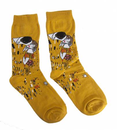 Qadın corabları Funny Socks Gustav Klimt the kiss
