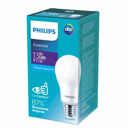  LED lampa Philips ESS 13W E27 6500K 230V 1CT/12RCA