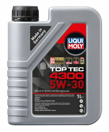 Mühərrik yağı Liqui Moly Top Tec 4300 5W-30 1L