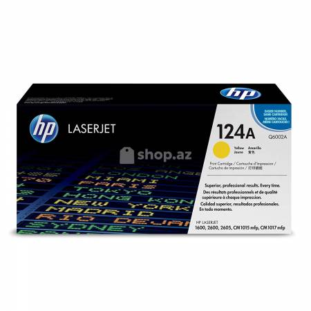  Toner HP 124A Yellow Original LaserJet