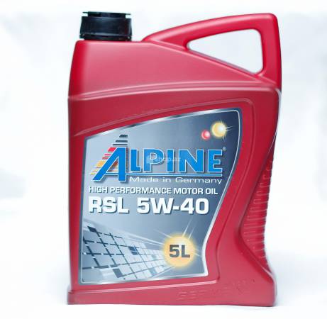 Mühərrik yağı Alpine RSL 5W-40 5LT